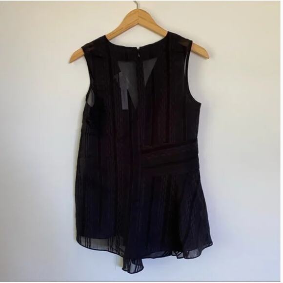 NWT Chelsea and Walker Ruffle Front Blouse 4 - Picture 3 of 9